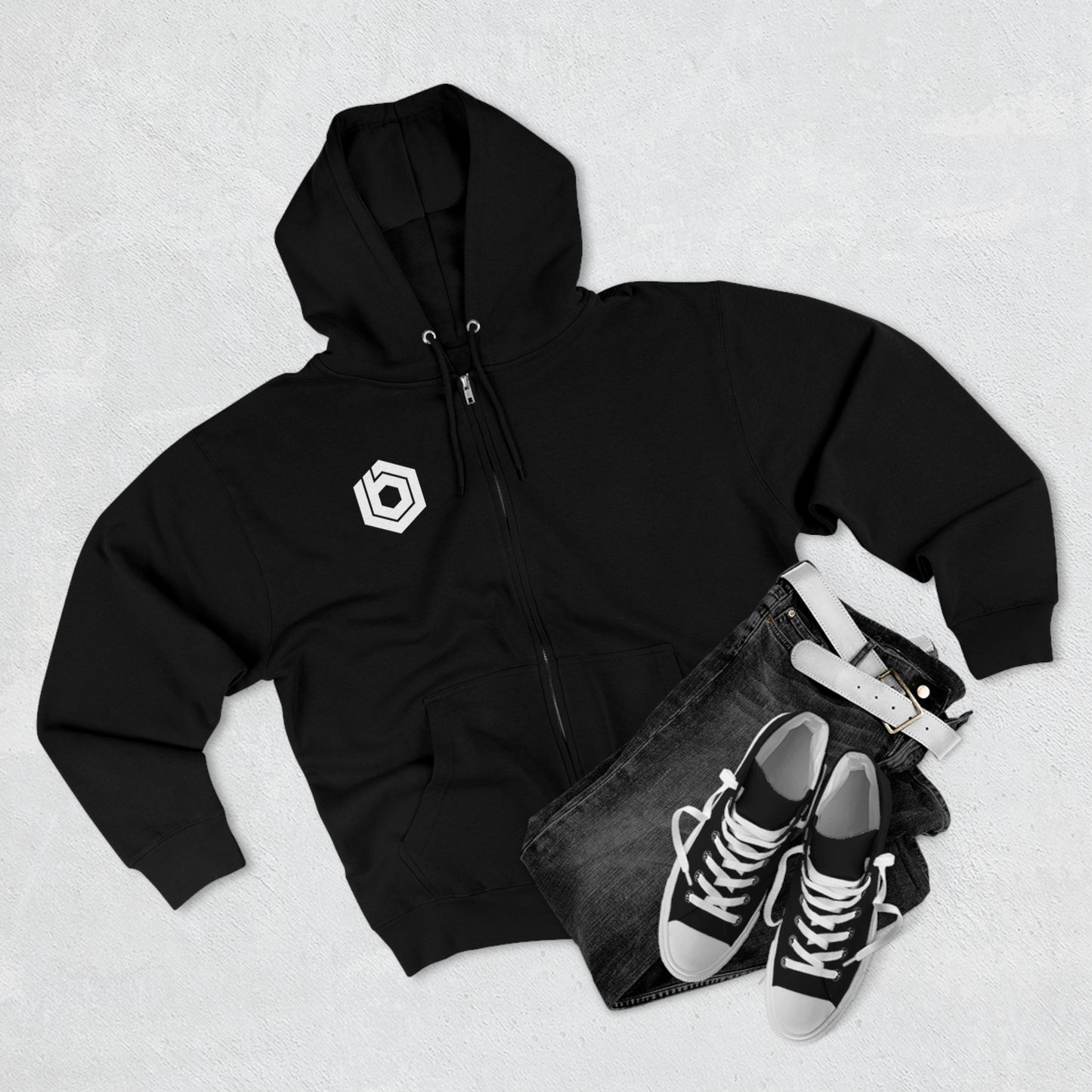 BAKROOM Unisex Zip Hoodie