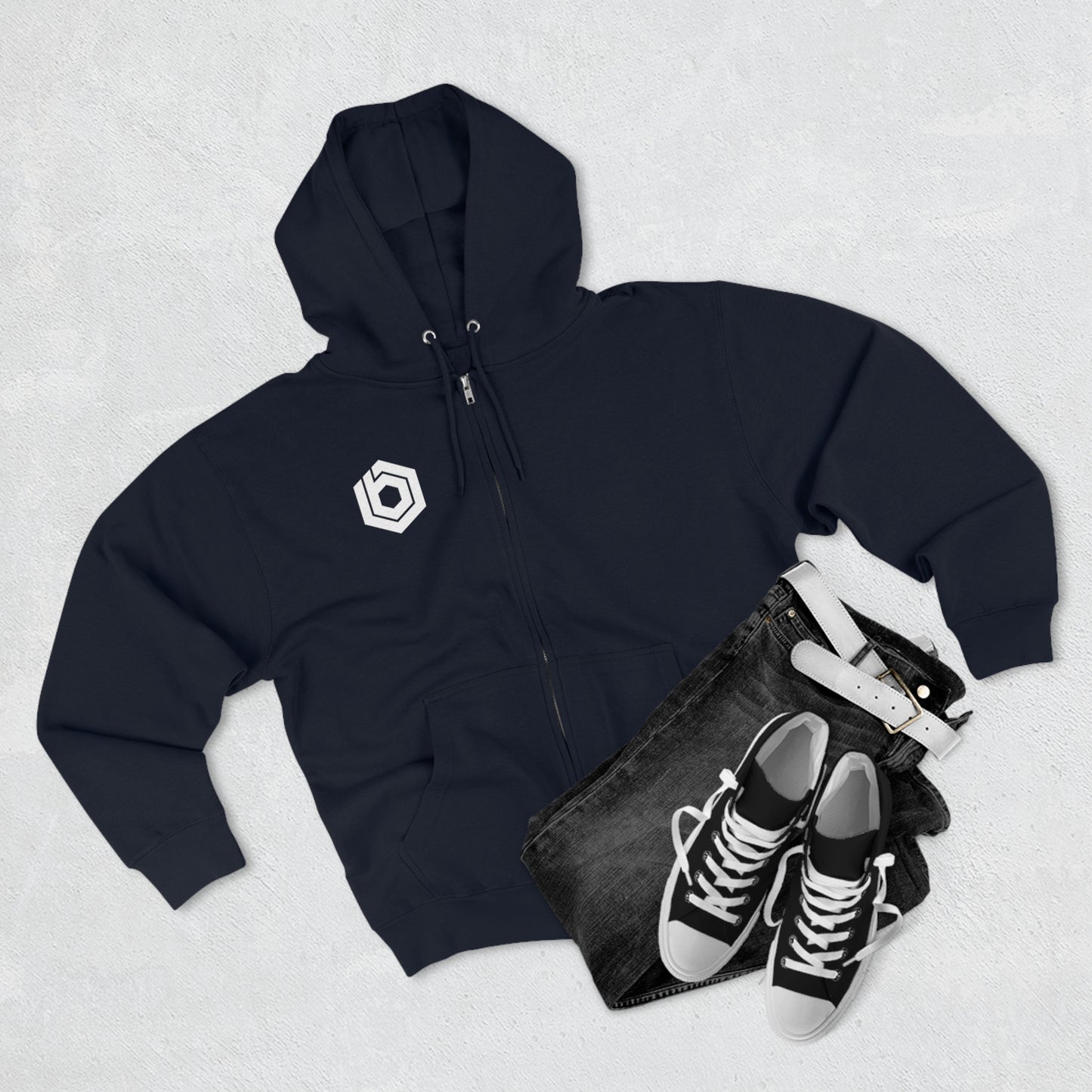 BAKROOM Unisex Zip Hoodie