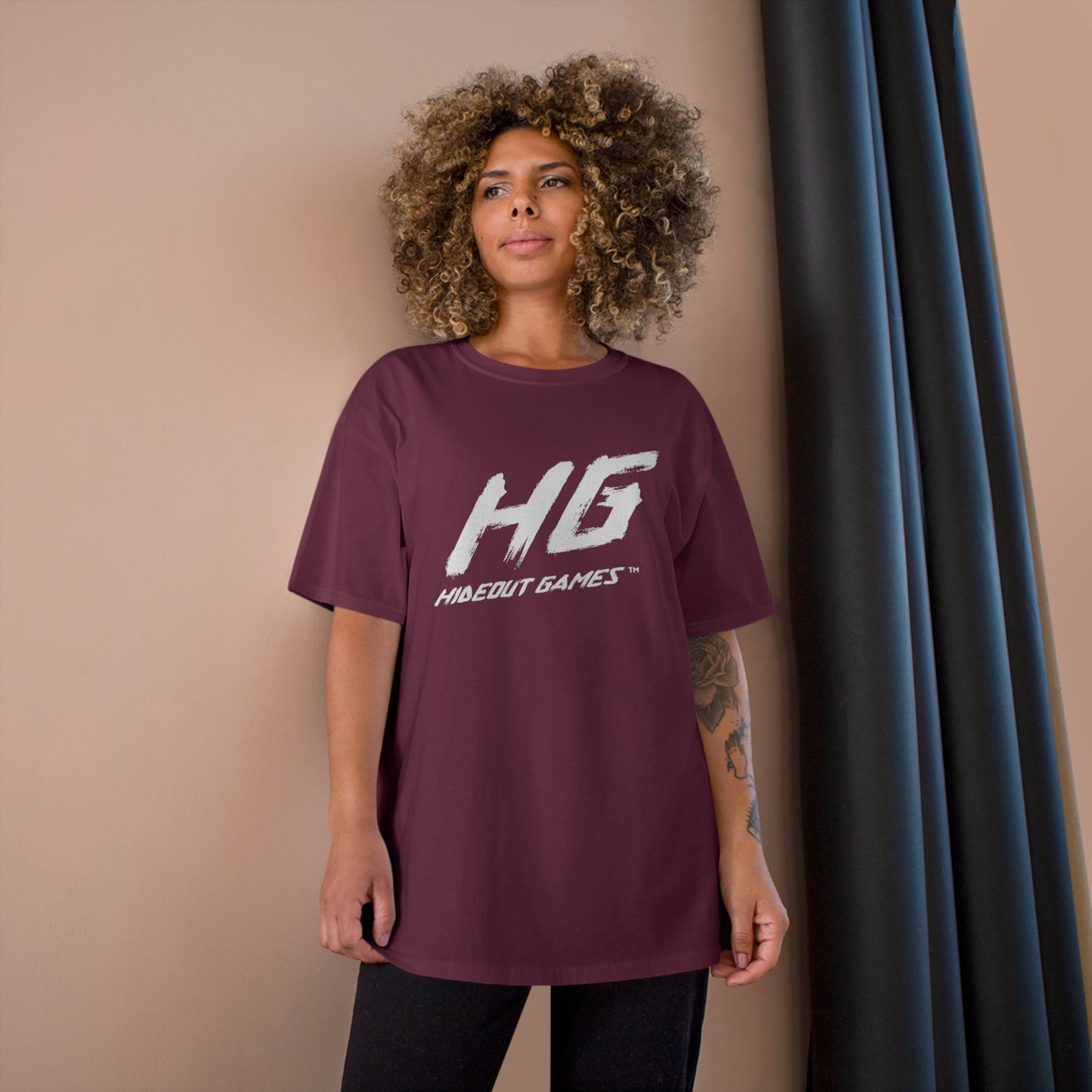 Champion X Hideout Games Eco-Friendly Unisex T-Shirt