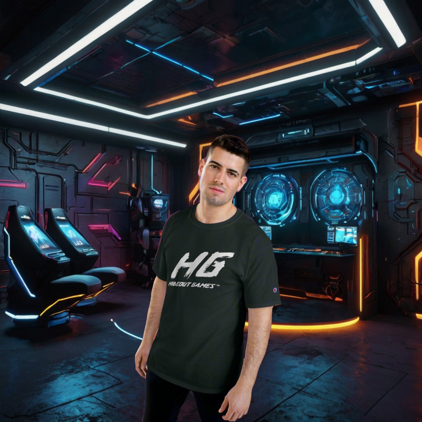 Champion X Hideout Games Eco-Friendly Unisex T-Shirt