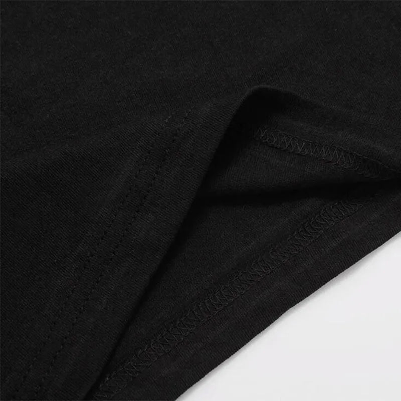 THC Marijuana Molecule Short Sleeve T-Shirt Unisex High Street Vintage Loose Casual Luminous T-shirts Street Fashion Hip Hop