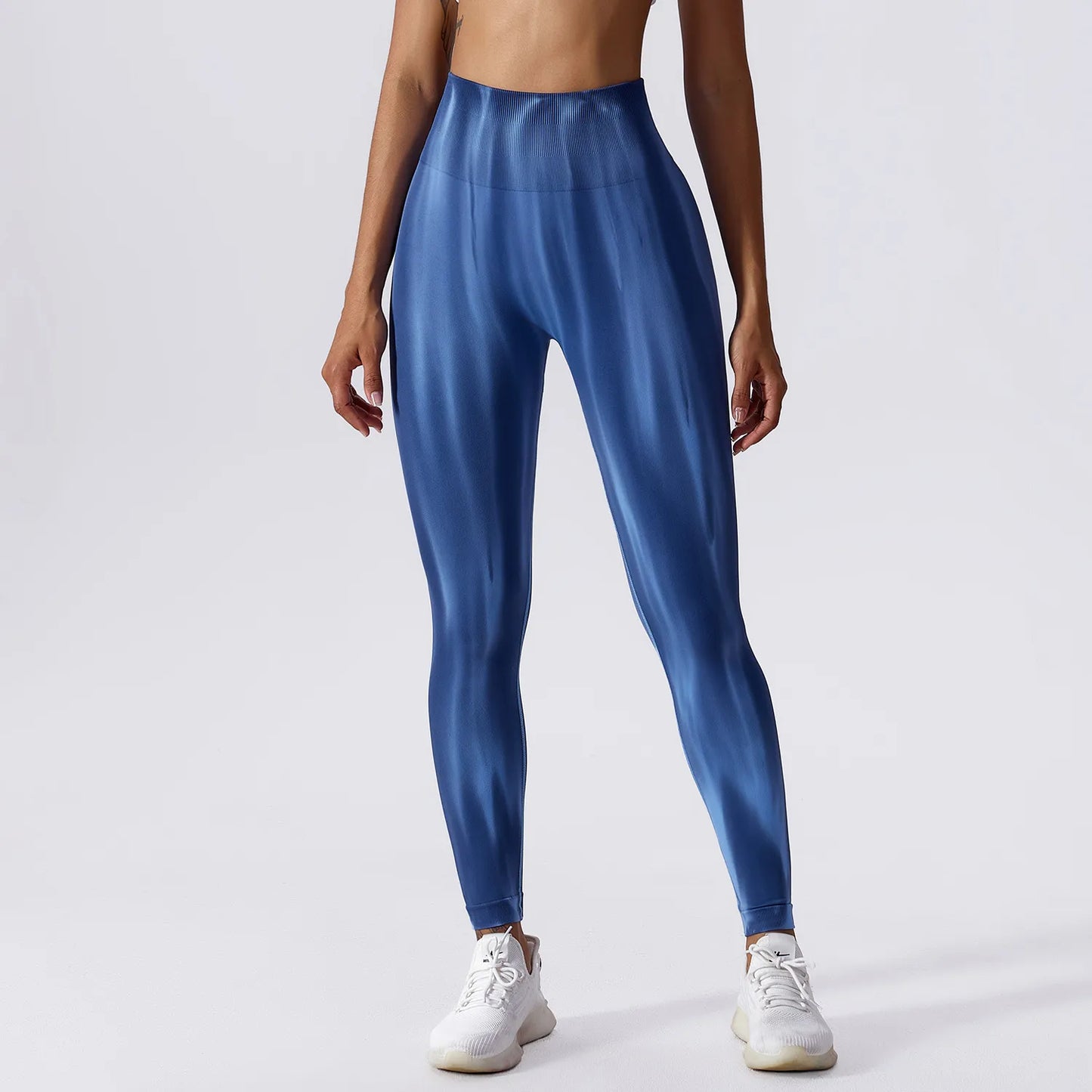 Tie-Dye Yoga Pants Gym Leggings - Women's Seamless Sports Leggings