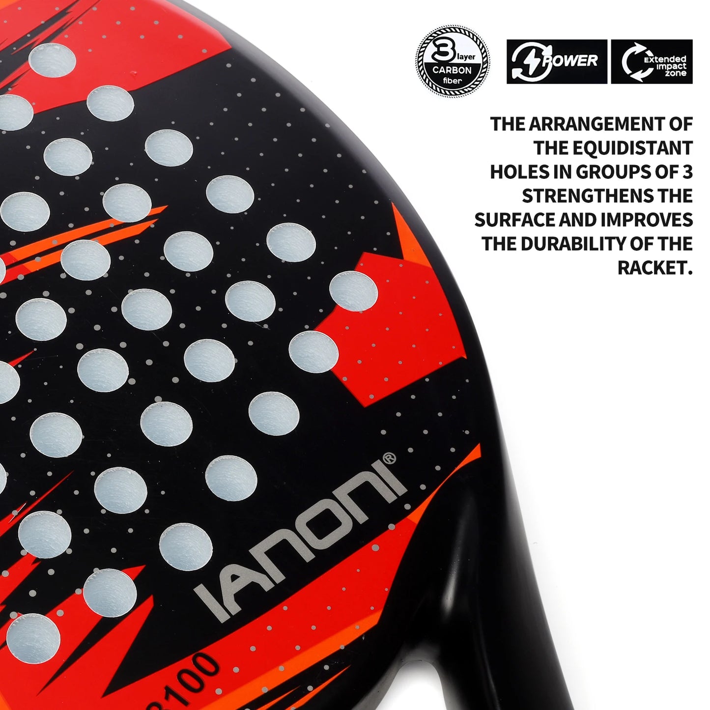 IANONI Padel Tennis Racket
