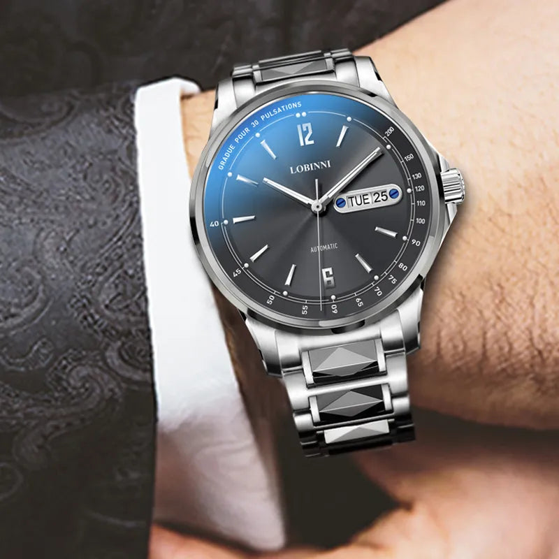 Switzerland Luxury Brand Men Wristwatch For Rolexable Seagull Mechanical Watch Men Qutomatic zegarek meski Water Resistant 9012