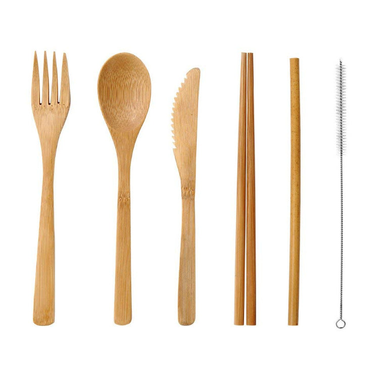 Eco-Friendly Reusable Bamboo Utensils - Straight Paper Straws with Hot Stamping Design