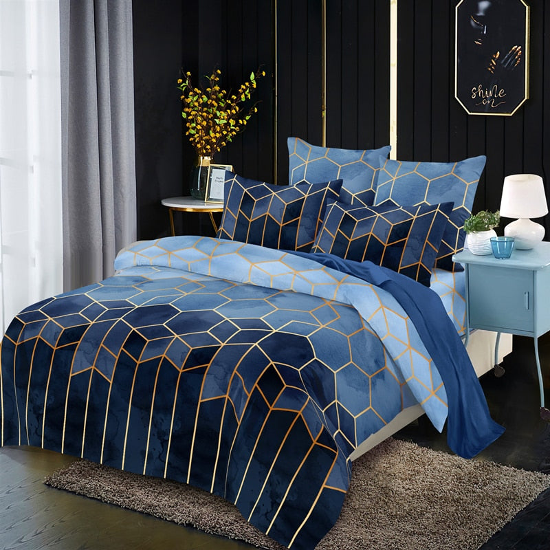 Diamond Comforter Duvet Set