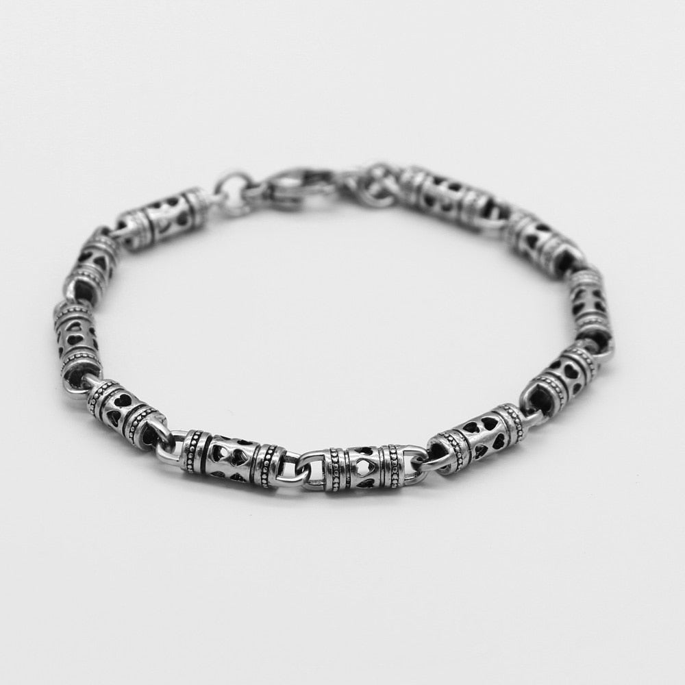 Vintage Sterling Silver Bracelet 20 cm Chain Hand Jewelry