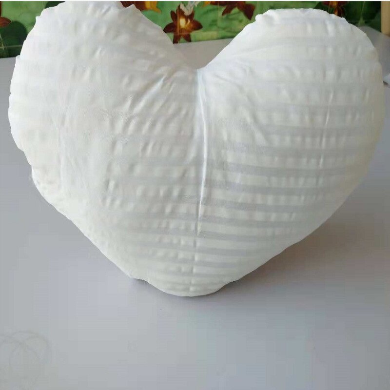 Sofa Pillow Cover, Love Heart Cushion Cover Faux Fur Sheepskin, Decorative Living Room Pillowcases
