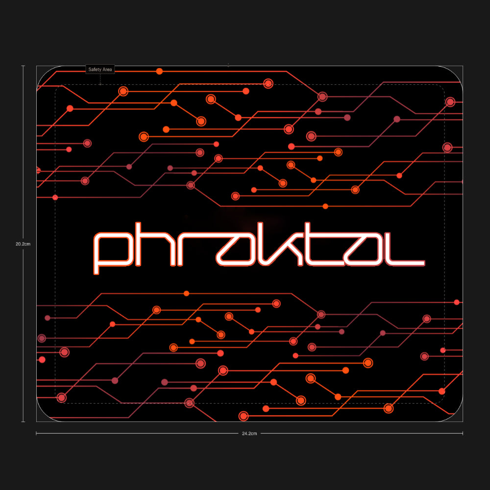Phraktal Gaming Mouse Pad