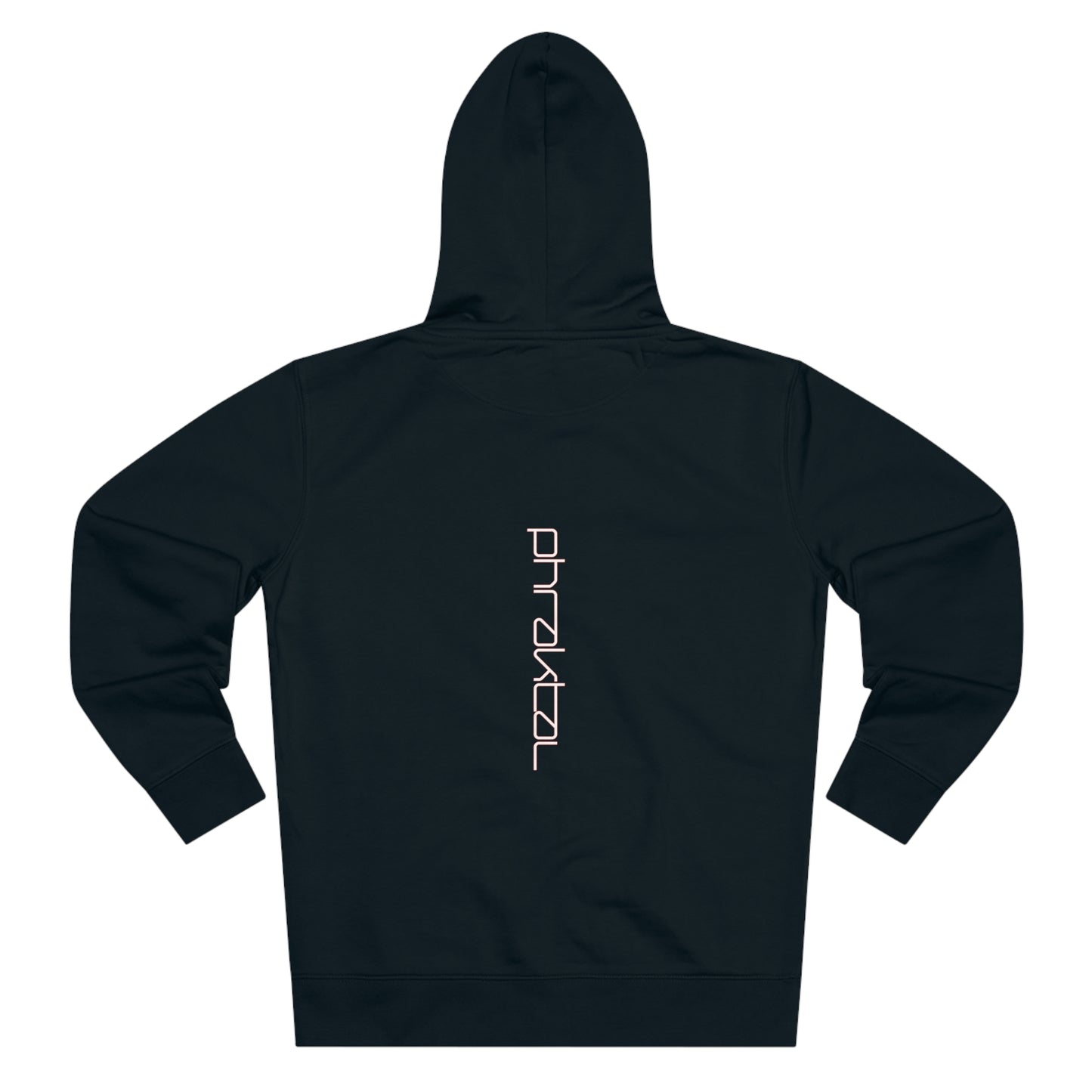Elevate Your Eco-Fashion Game with the Phraktal Men's Zip Hoodie