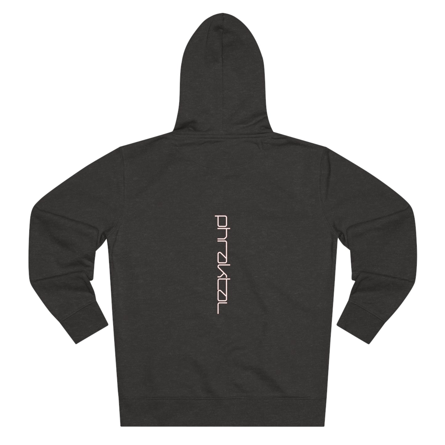 Elevate Your Eco-Fashion Game with the Phraktal Men's Zip Hoodie
