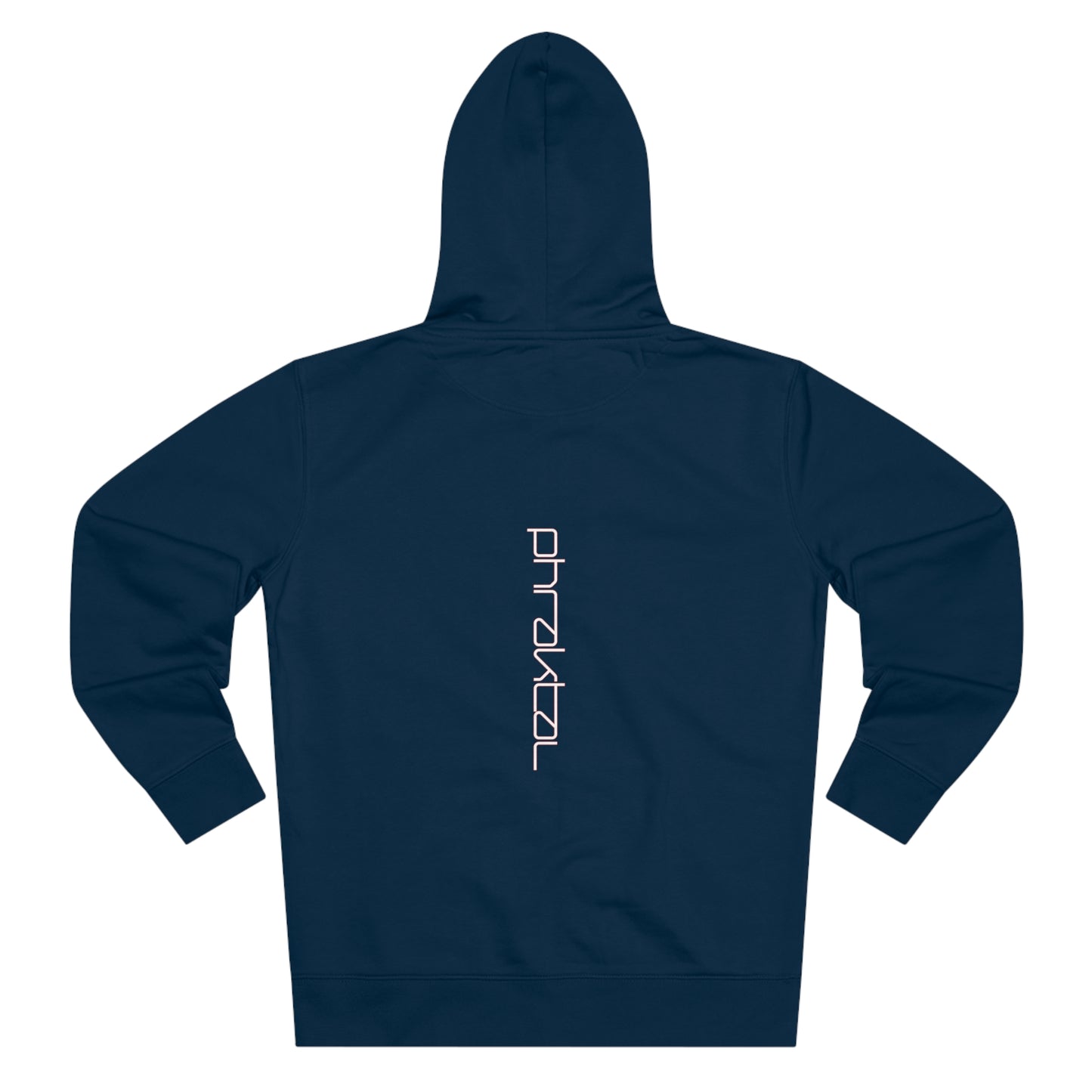 Elevate Your Eco-Fashion Game with the Phraktal Men's Zip Hoodie