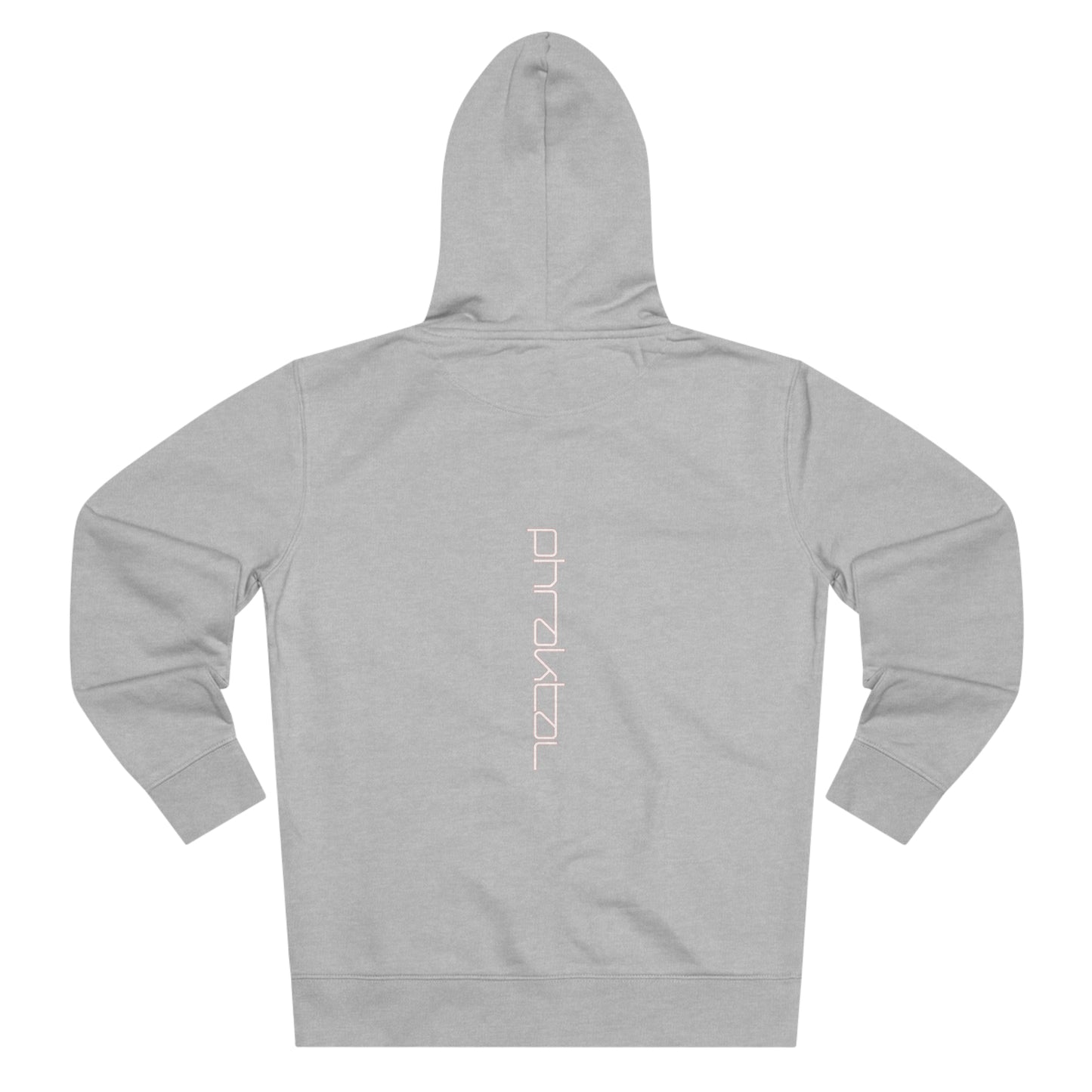 Elevate Your Eco-Fashion Game with the Phraktal Men's Zip Hoodie