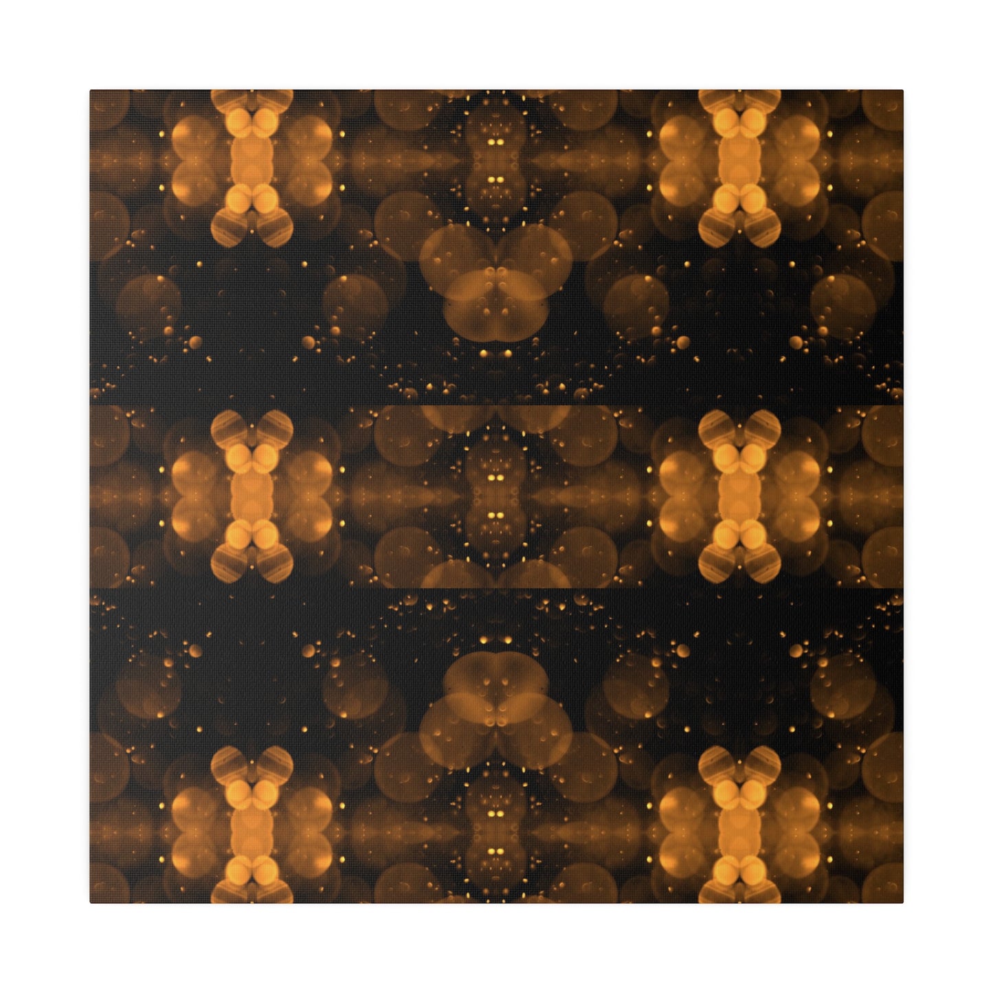 Elevate Your Space with Abstract Circular Art on Matte Canvas - Available in Multiple Sizes!