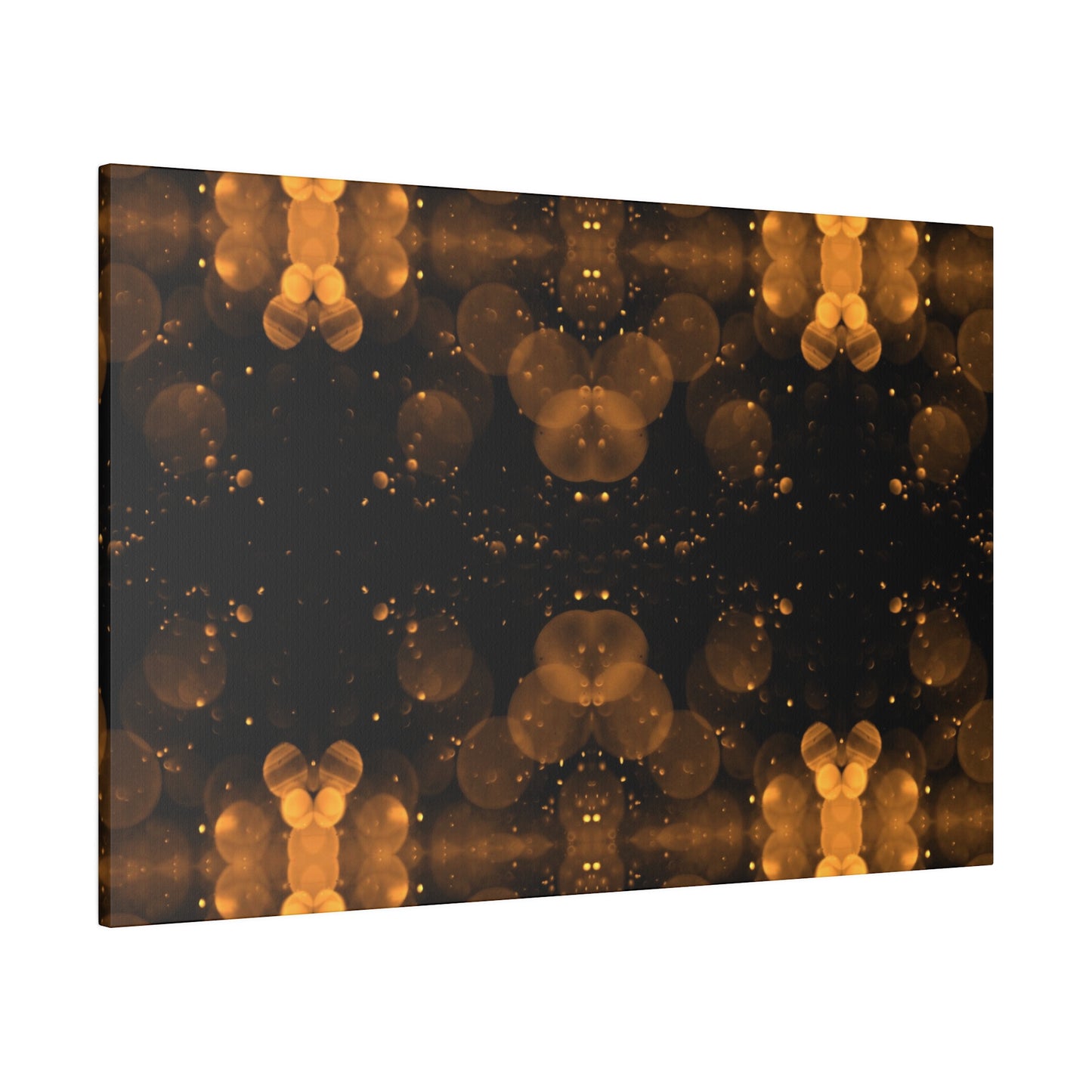 Elevate Your Space with Abstract Circular Art on Matte Canvas - Available in Multiple Sizes!