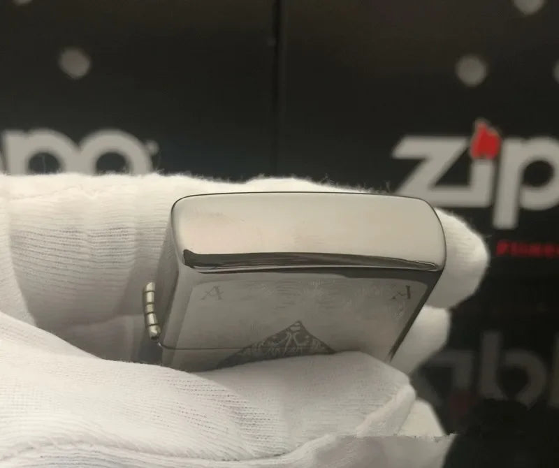 Zippo Lighter Ace of Black Spades Stylish Cooper Collection in box