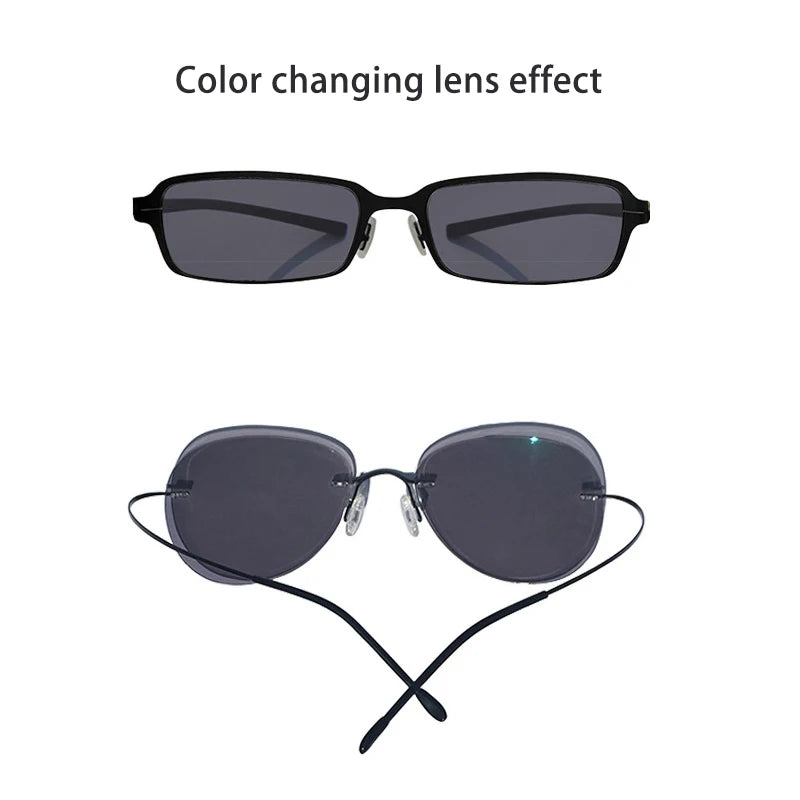 Rimless Glasses Lens: Ultra-Tough High-Definition, Wear-Resistant, Anti-Reflective