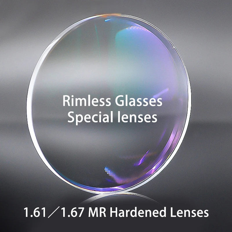 Rimless Glasses Lens: Ultra-Tough High-Definition, Wear-Resistant, Anti-Reflective