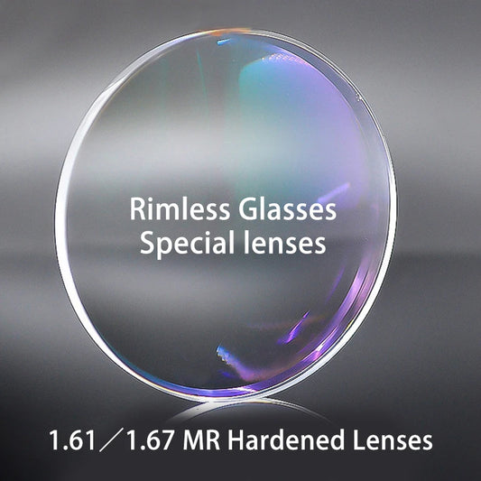 Rimless Glasses Lens: Ultra-Tough High-Definition, Wear-Resistant, Anti-Reflective