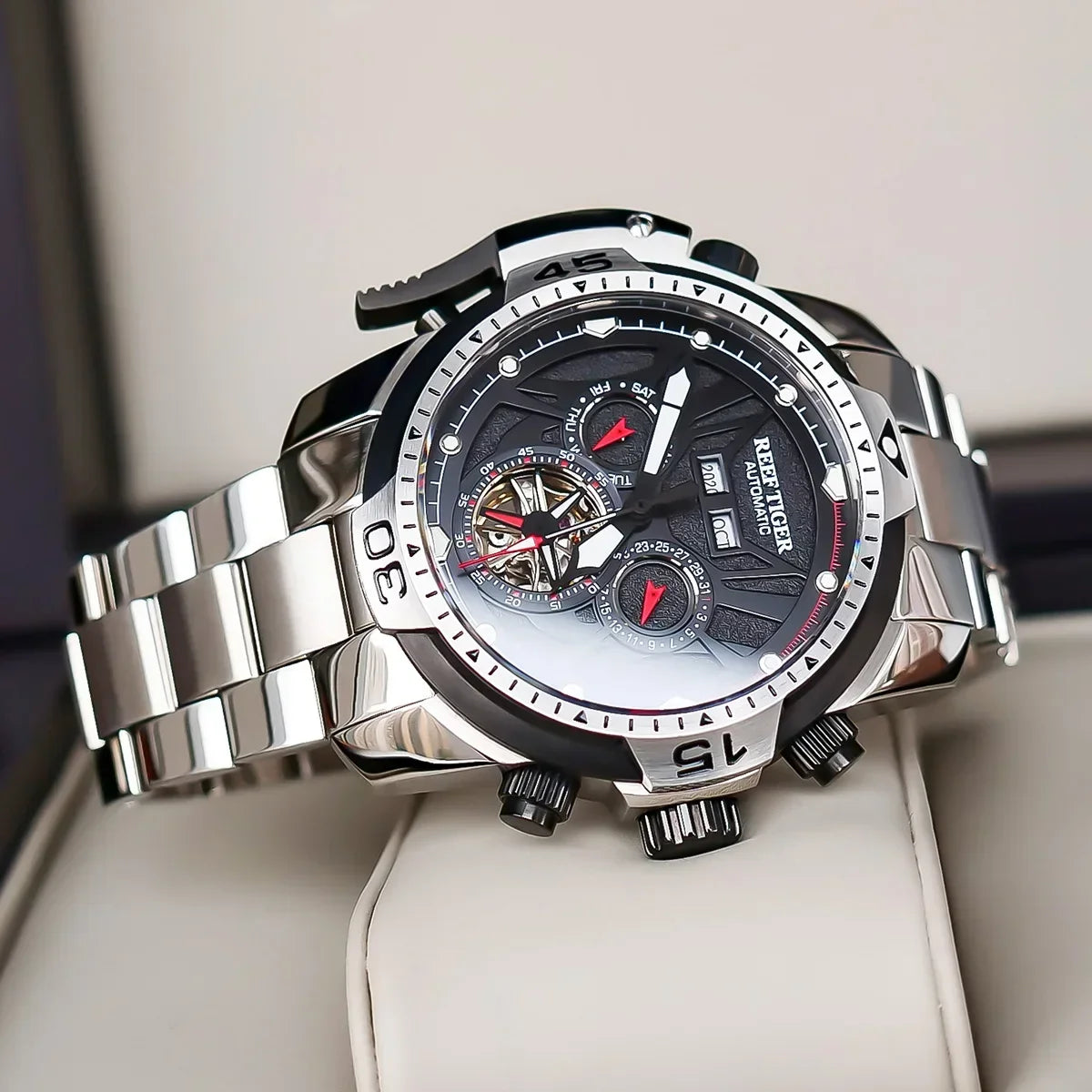 Reef Tiger RGA3532-YBYO Men's Automatic Sport Watch