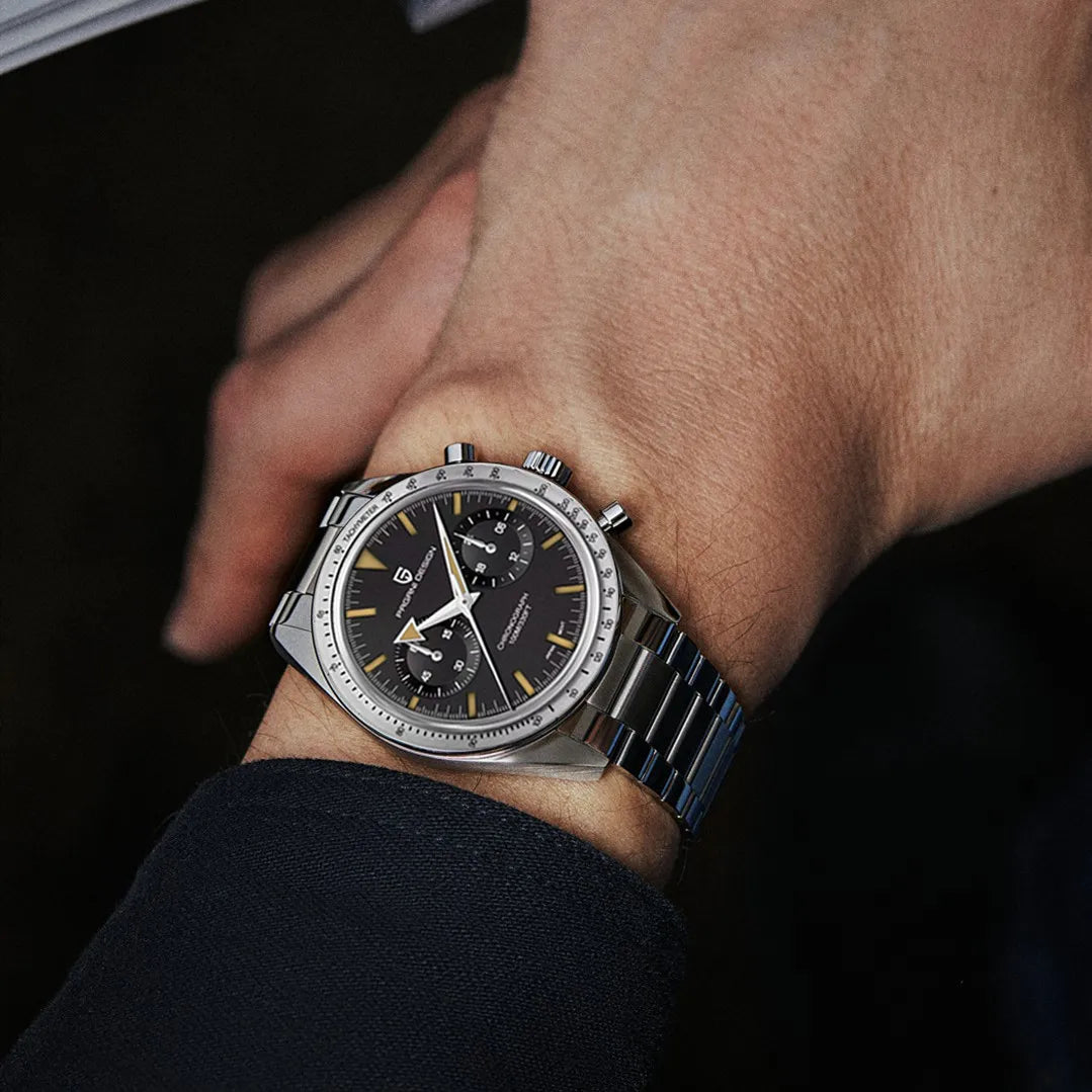Elevate your wristwear with the PAGANI PD-1766 Moon Quartz Watch