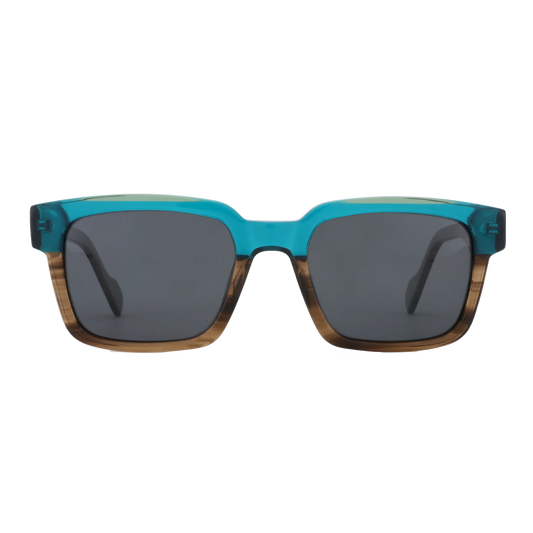 ZENOTTIC Trend Square Polarized Sunglasses Handmade Acetate Shades