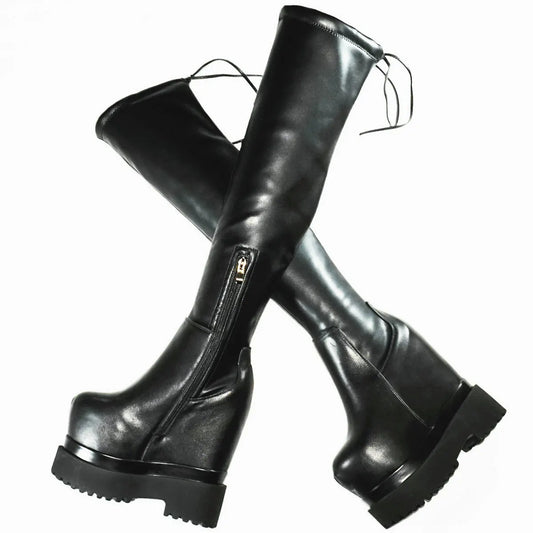 Women's Super High Knee Boots. Thigh High Fashion