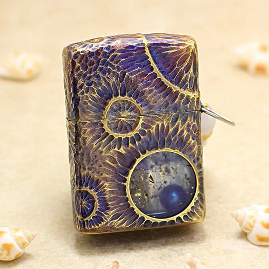 Zippo Cosmic Starry Sky Windproof Lighter - Genuine Copper