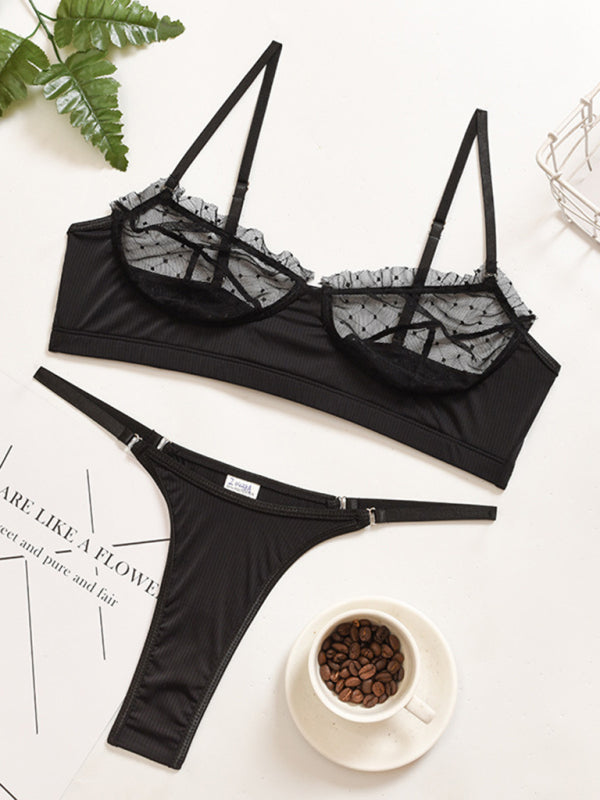Women's Lace Mesh Camisole Lingerie
