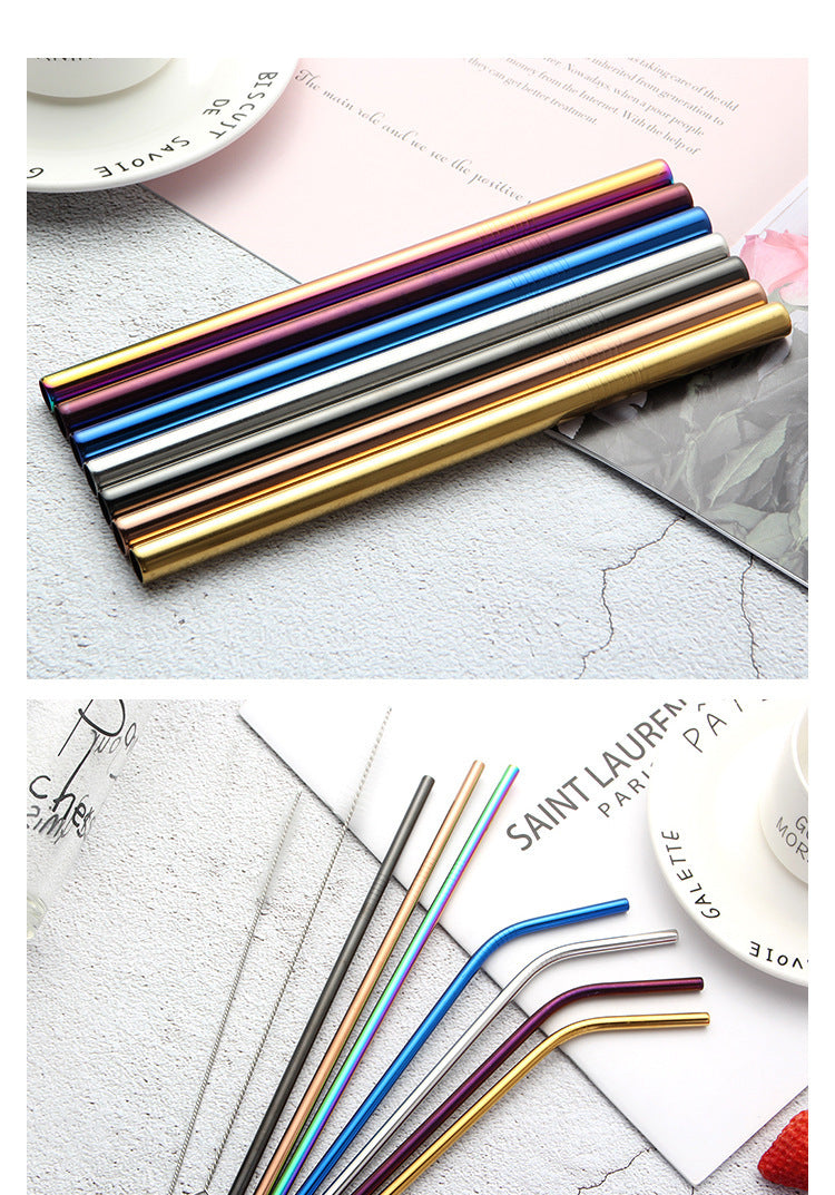 Sustainable and Colorful Drinking with Hengchang Stainless Steel Straws