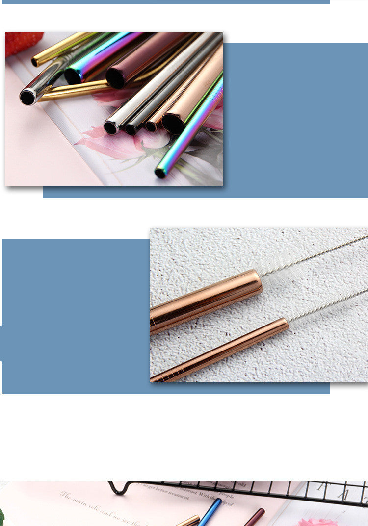 Sustainable and Colorful Drinking with Hengchang Stainless Steel Straws