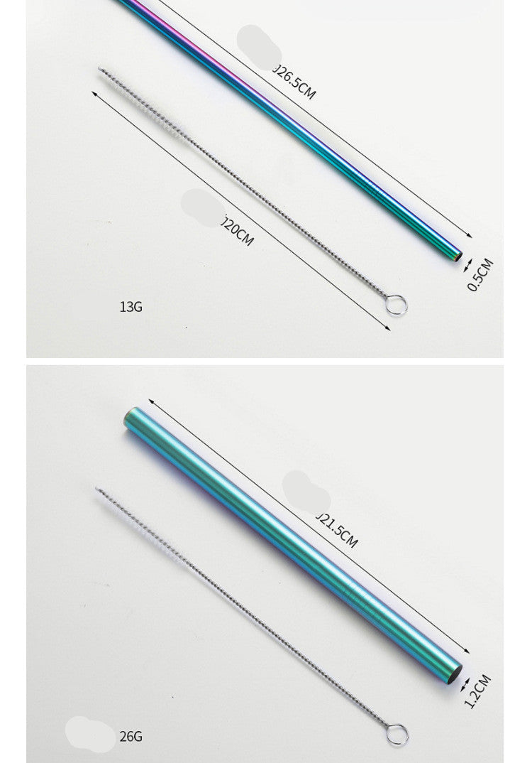 Sustainable and Colorful Drinking with Hengchang Stainless Steel Straws