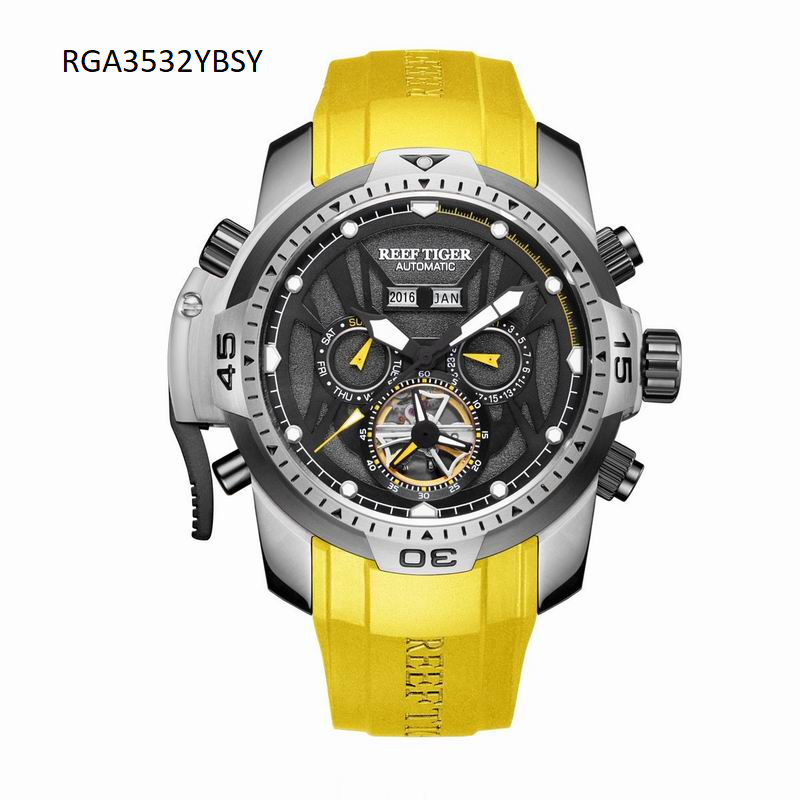 Stay Active in Style with the Unisex Reef Tiger Sport Watch