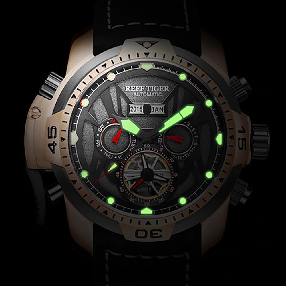 Stay Active in Style with the Unisex Reef Tiger Sport Watch