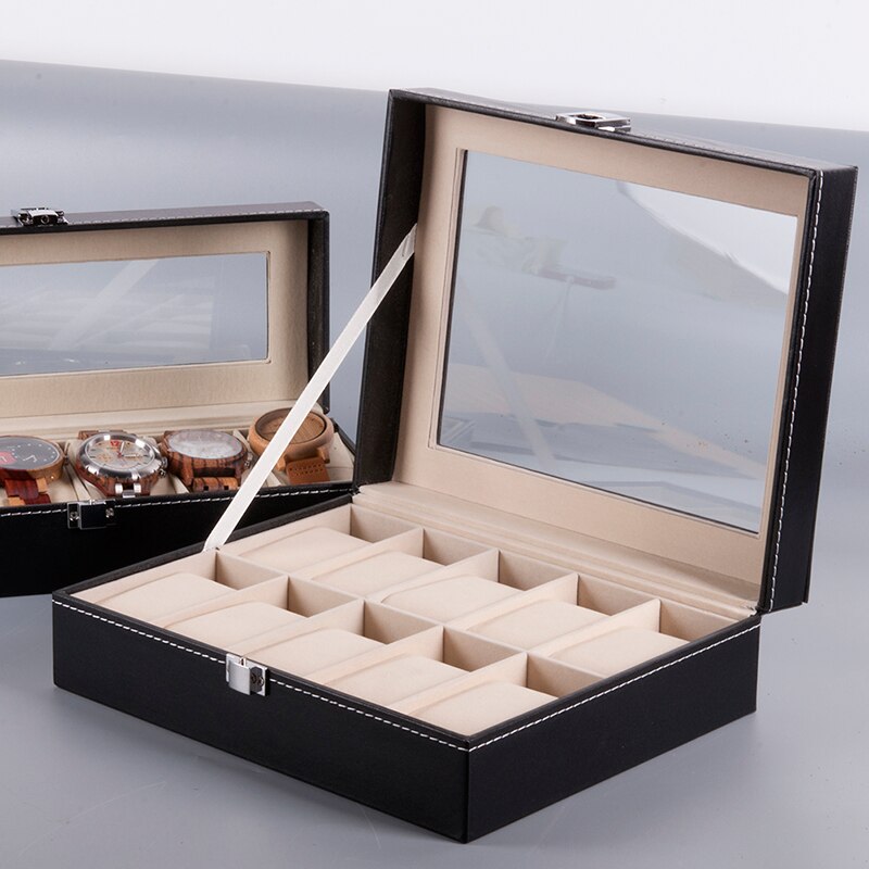 Bobobird Faux Leather Wrist Watch Display Box. Storage display watch holder