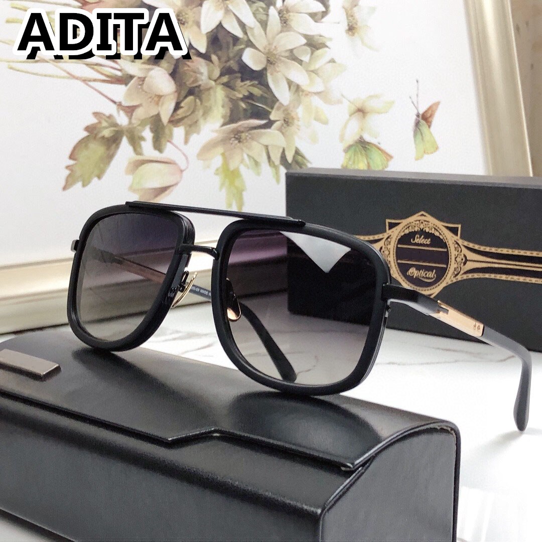 ADITA MACH ONE DRX-20300: Titanium Aviator Style Sunglasses for Men and Women