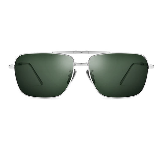 Aluminum Alloy Polarized  Sunglasses For Men. Driving Glasses Black/Gold/Silver Frame